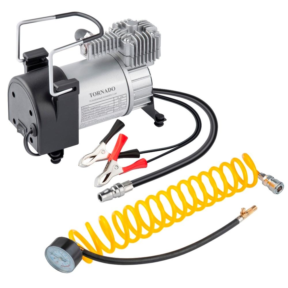 Автомобильный компрессор Autovirazh Tornado 12 В 35 л/мин (AC-600)