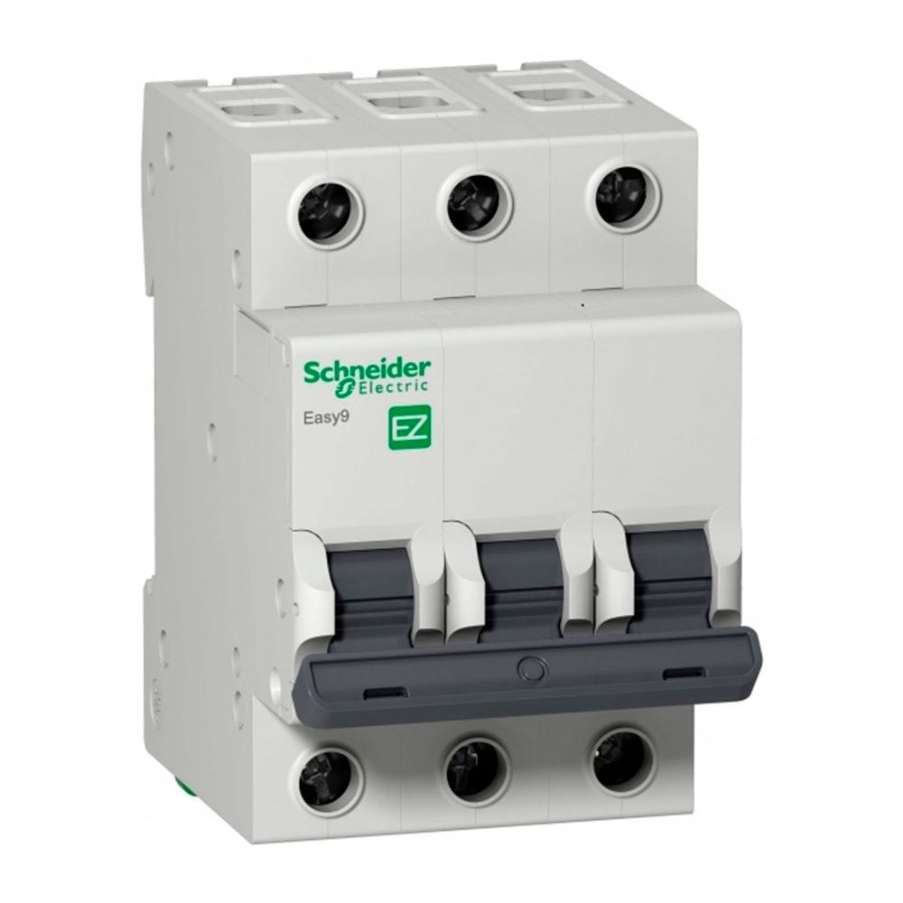 Автоматический выключатель модульный Schneider Electric Easy 9 3P 20А тип C 4,5 кА 400 В (EZ9F34320)