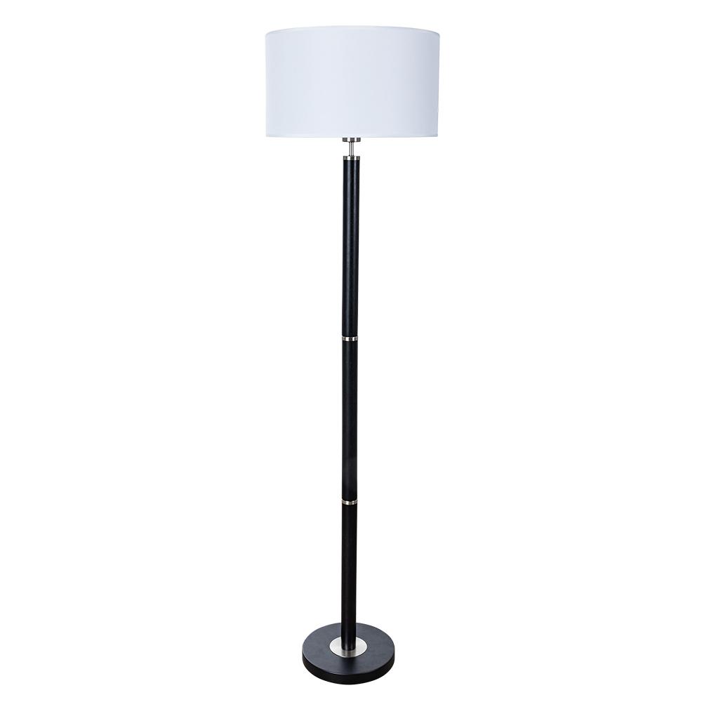 Торшер Arte Lamp E27 60 Вт серебро/белый IP20 (A5029PN-1SS)