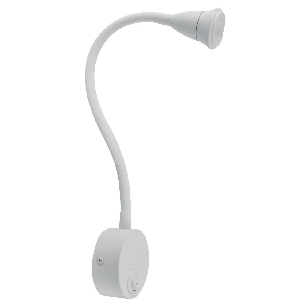 Бра Arte Lamp Twist светодиодное 3 Вт 220 В белое 4000К IP20 (A7603AP-1WH)