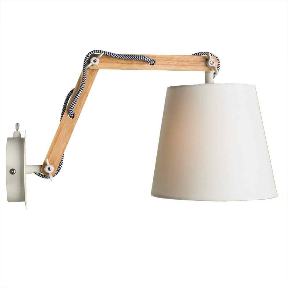 Бра Arte Lamp Pinocchio E14 40 Вт 220 В белое IP20 (A5700AP-1WH)