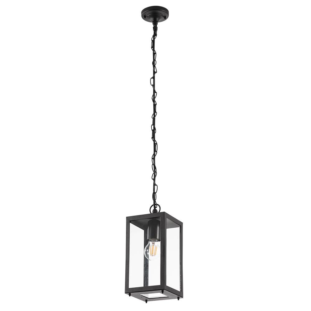 Светильник садово-парковый подвесной Arte Lamp Belfast черный 150 мм E27 60 Вт IP44 (A4569SO-1BK)