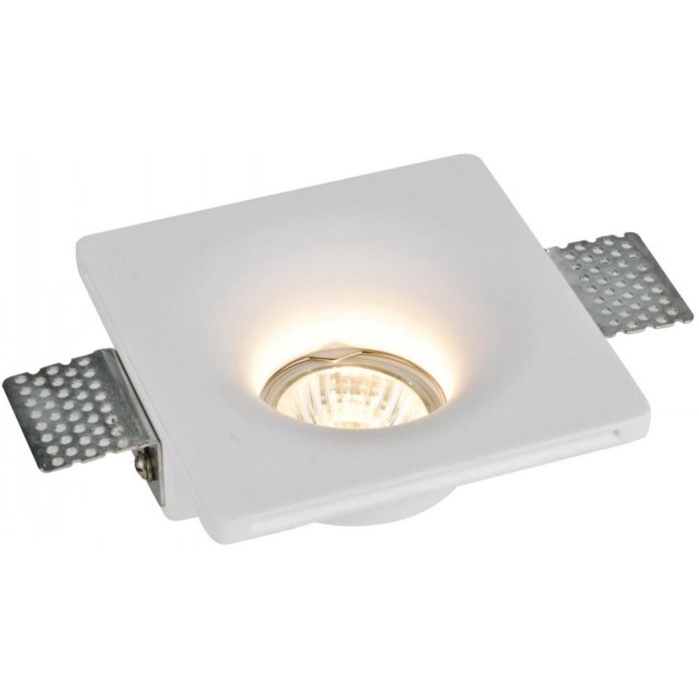 Светильник встраиваемый GU10 белый 35 Вт IP20 Arte Lamp Invisible (A9110PL-1WH)