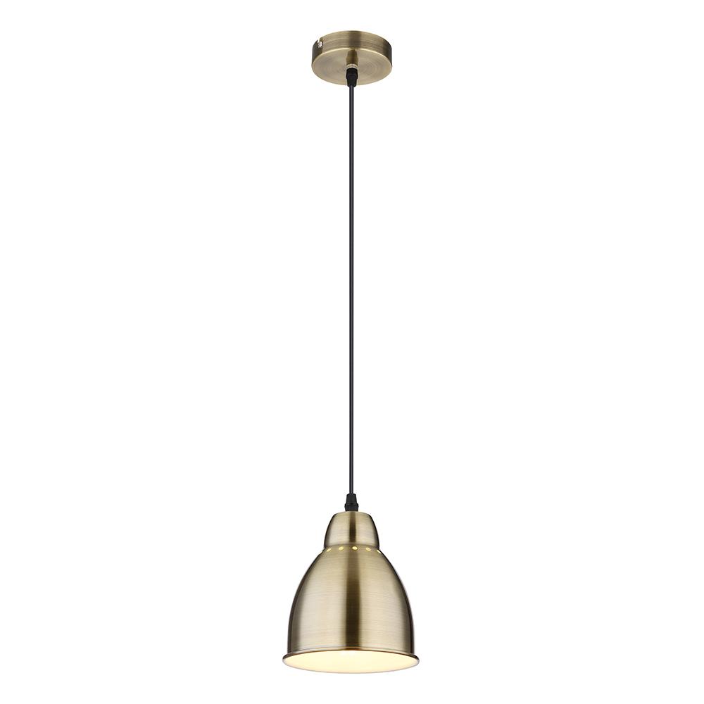 Светильник подвесной Arte Lamp Braccio E27 60 Вт 2 кв.м бронза IP20 (A2054SP-1AB)