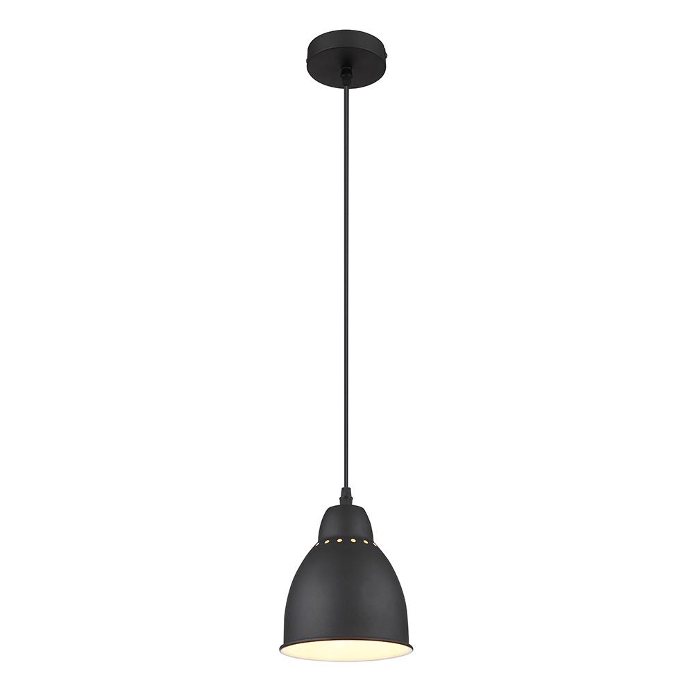 Светильник подвесной Arte Lamp Braccio E27 60 Вт 2 кв.м черный IP20 (A2054SP-1BK)