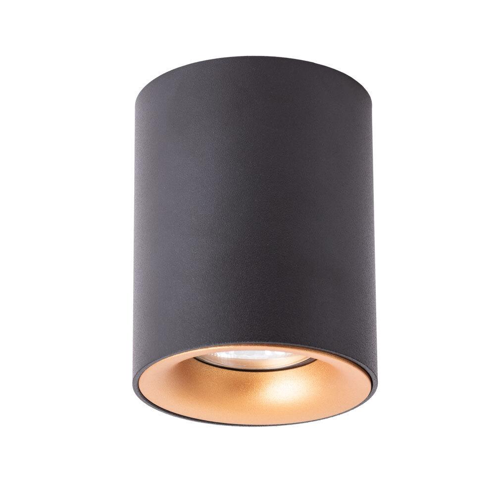 Светильник потолочный Arte Lamp Torre GU10 35 Вт 1 кв.м черный IP20 (A1532PL-1BK)