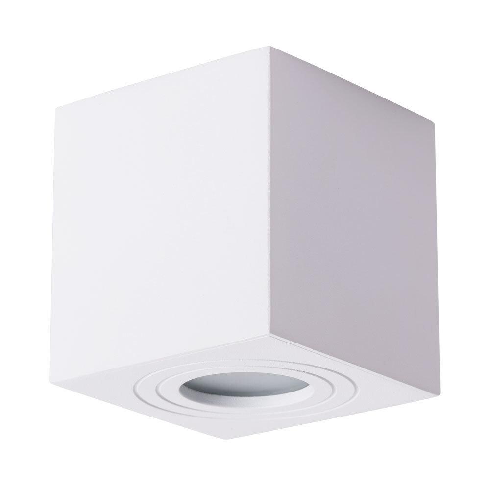 Светильник потолочный Arte Lamp Galopin GU10 35 Вт 1 кв.м белый IP44 (A1461PL-1WH)