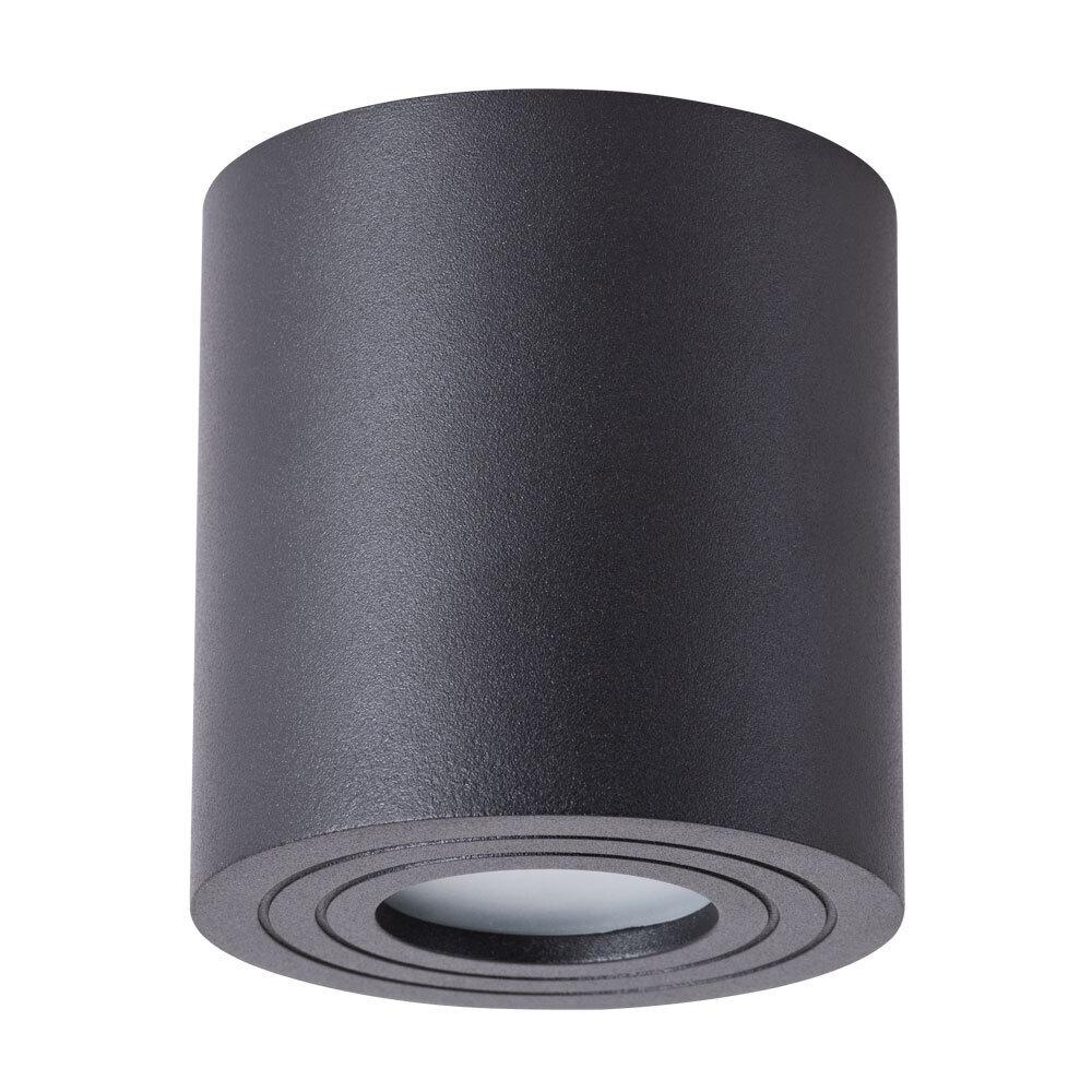 Светильник потолочный Arte Lamp Galopin GU10 35 Вт 1 кв.м черный IP44 (A1460PL-1BK)