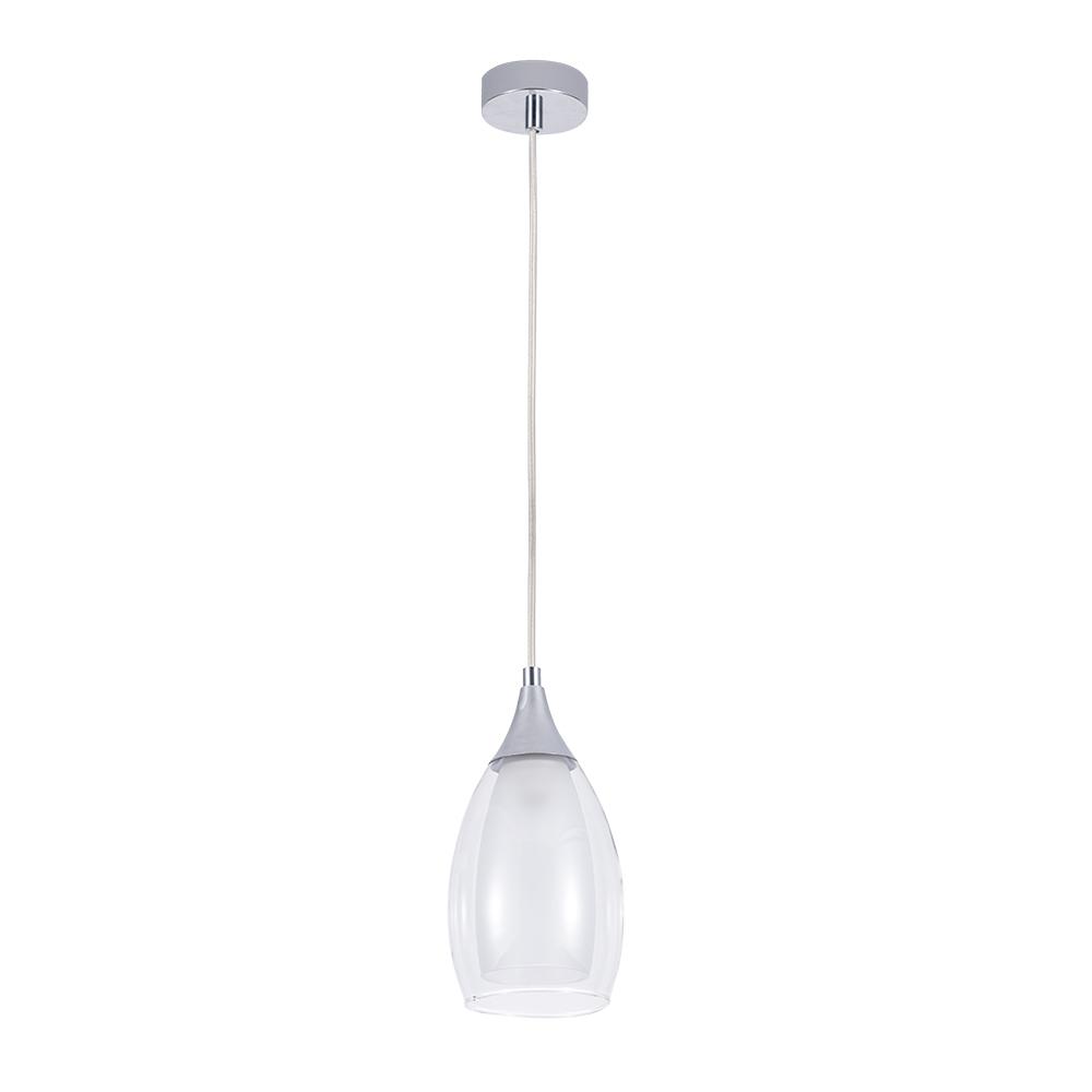 Светильник подвесной Arte Lamp Barry E14 40 Вт 1 кв.м хром IP20 (A7951SP-1CC)