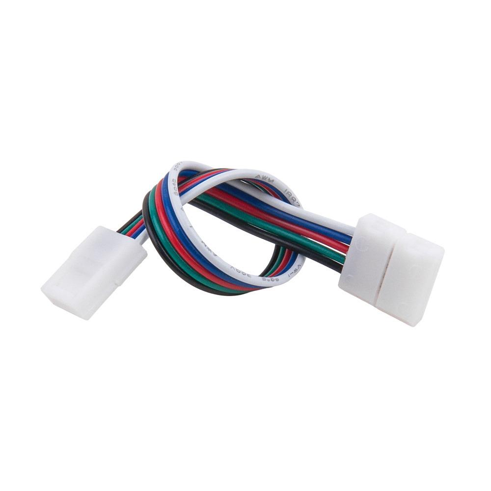 Коннектор для светодиодной ленты SMD 5050 RGB гибкий 24 В IP20 Elektrostandard (10 шт.) (a053704)