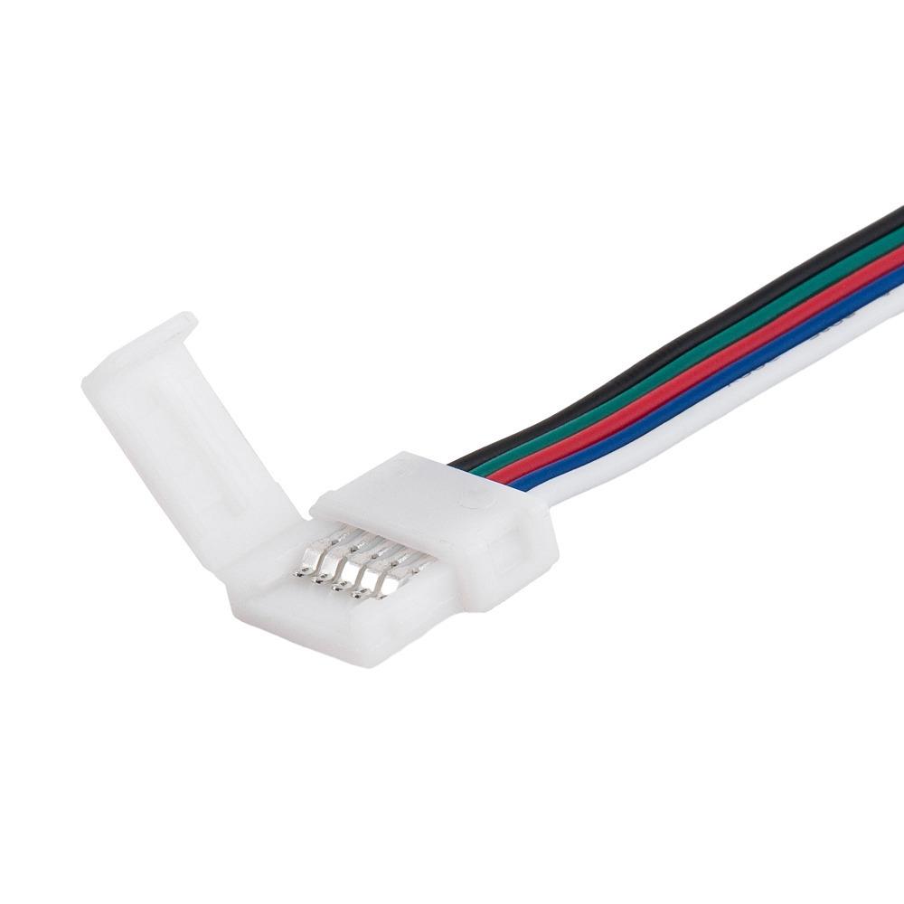 Коннектор для светодиодной ленты SMD 5050 RGB гибкий 24 В IP20 Elektrostandard (10 шт.) (a053705)