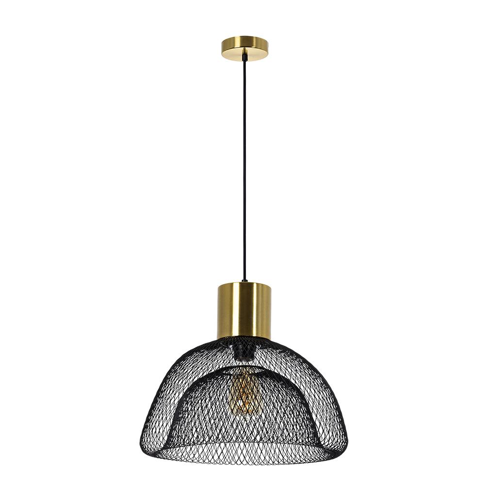 Светильник подвесной Arte Lamp Castello Е27 60 Вт 3 кв.м медь IP20 (A7046SP-1BK)