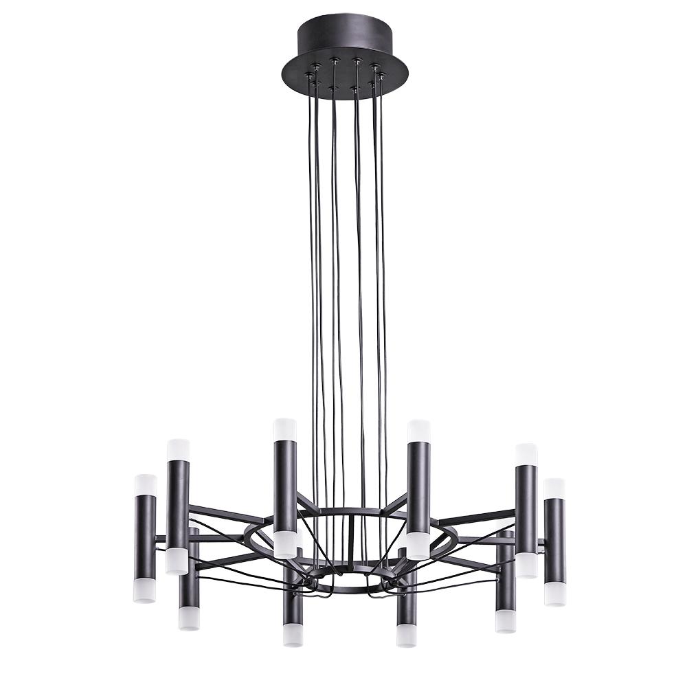 Люстра светодиодная подвесная Arte Lamp Empire 60 Вт 3500К 10 кв.м (A2482SP-20BK)