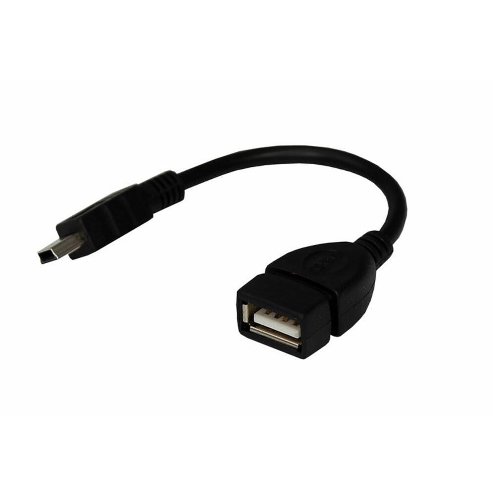 Кабель USB-A/mini USB Rexant 2,4 А 0,15 м (18-1181)