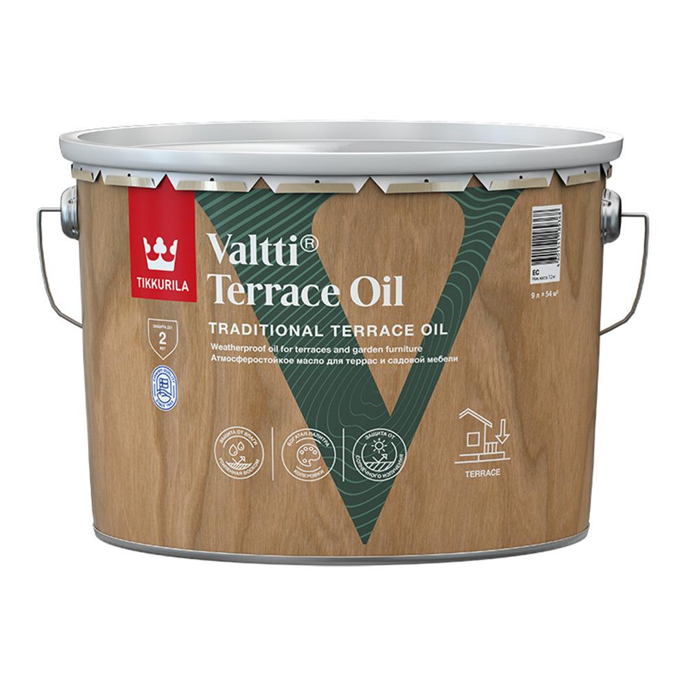 Масло Tikkurila Valtti Terrace Oil для террас основа EC 9 л