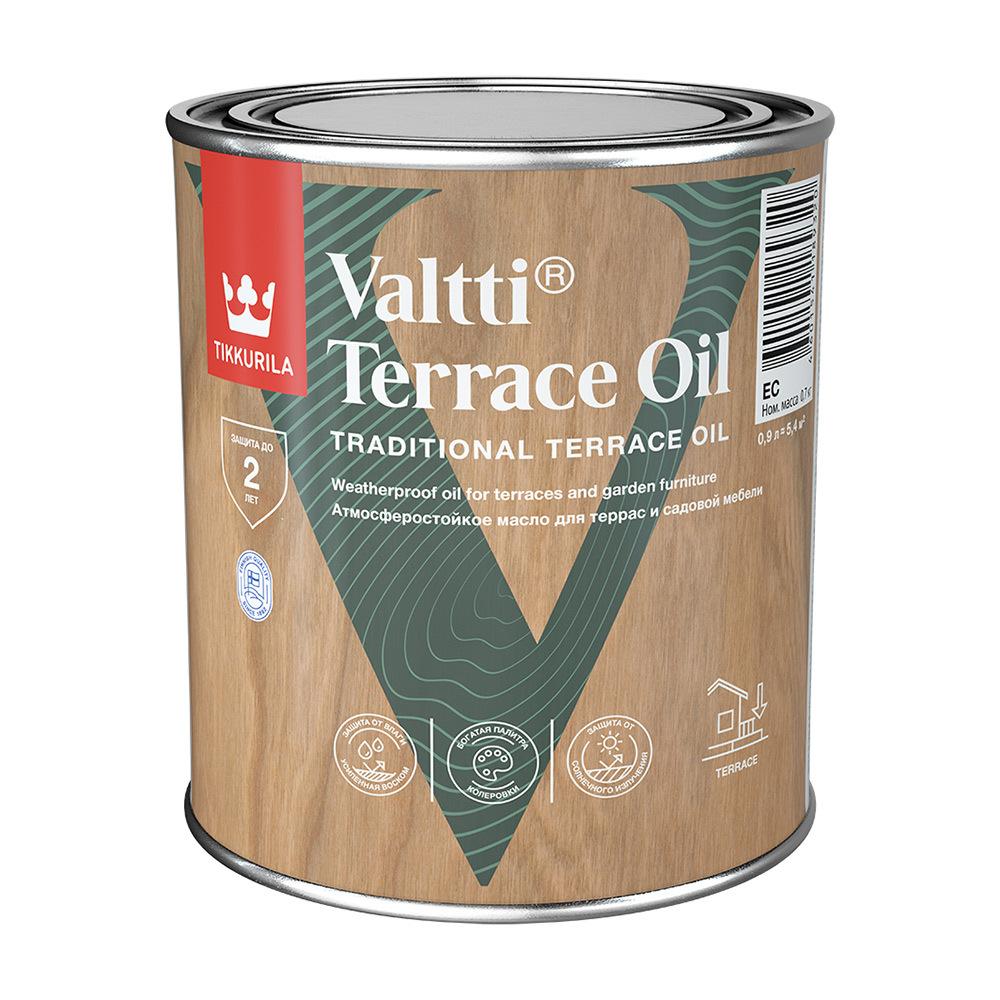 Масло Tikkurila Valtti Terrace Oil для террас основа EC 0,9 л