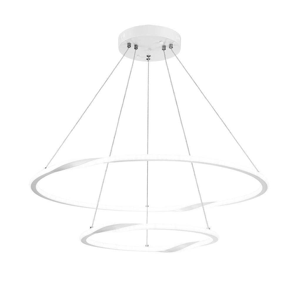 Люстра светодиодная подвесная Arte Lamp Veritate 120 Вт 3000-6500К 10 кв.м (A2211PL-2WH)