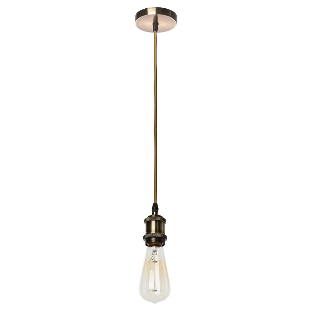 Светильник подвесной Arte Lamp Electra E27 60 Вт 2 кв.м бронза IP20 (A7002SP-1AB)