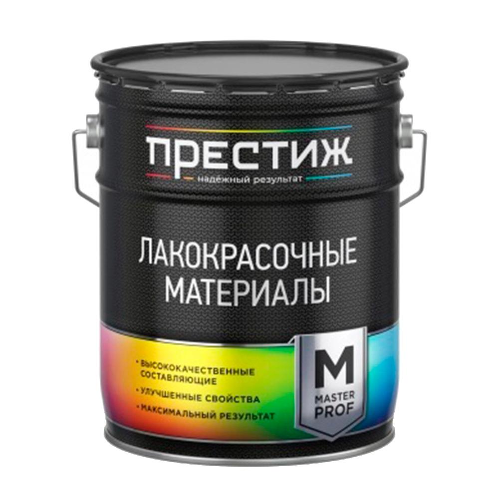 Эмаль Престиж Master Prof для бетонных полов серая полуматовая 20 кг