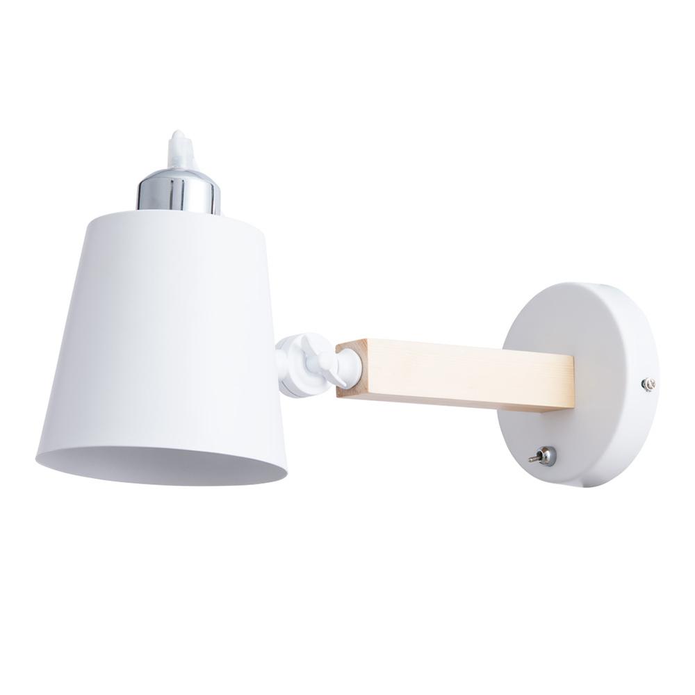 Бра Arte Lamp Oscar E27 40 Вт 220 В белое IP20 (A7141AP-1WH)