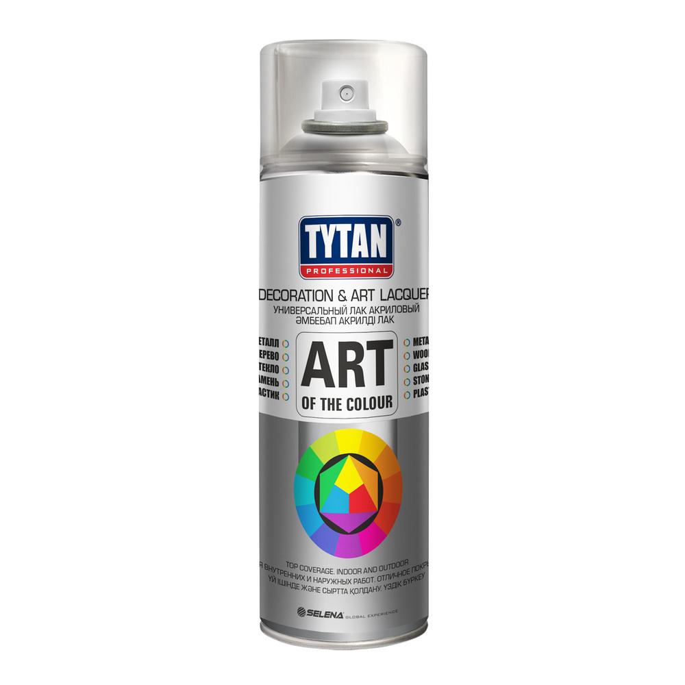 Краска аэрозольная Tytan Professional Art Of The Colour бесцветная матовая 400 мл