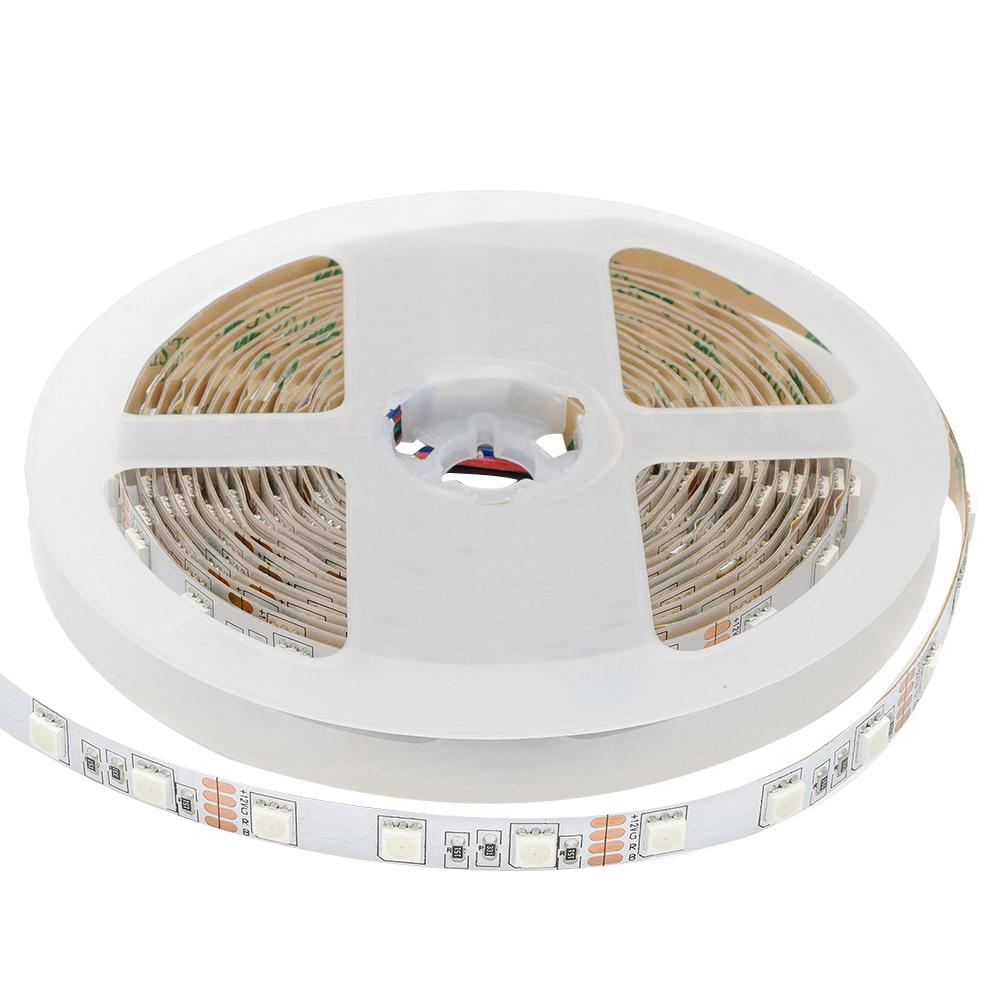 Лента светодиодная SMD 5050 Apeyron (000017) RGB свет 14,4 Вт 12 В IP20 5 м