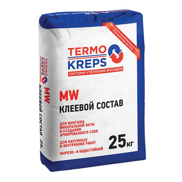 Клей для минеральной ваты Крепс Термо MW 25 кг