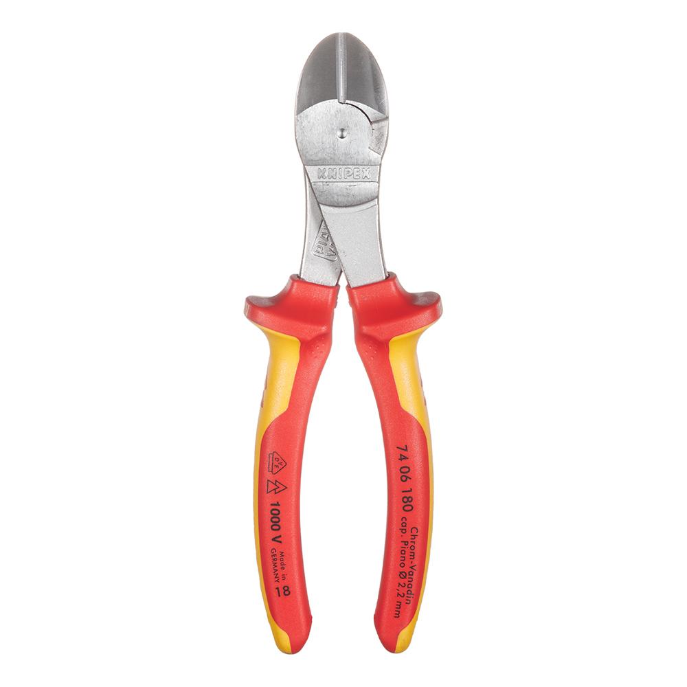 Бокорезы диэлектрические Knipex 180 мм (KN-7406180SB)