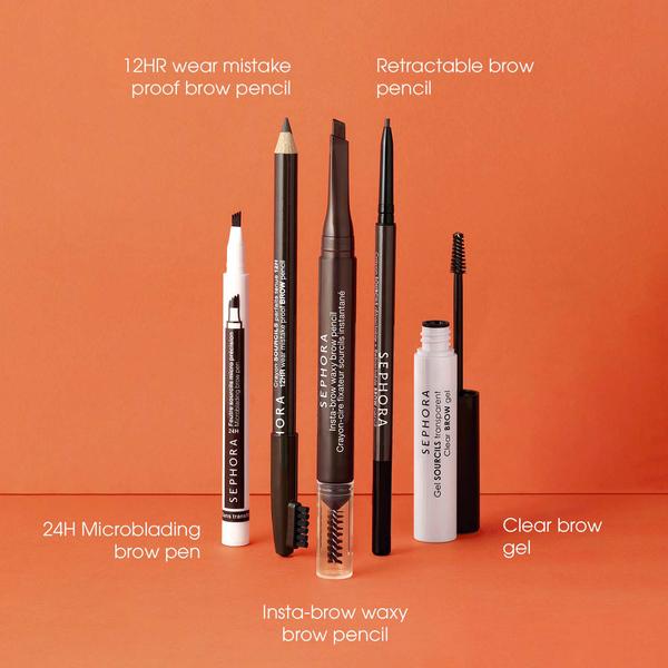 Waxy Brow Pencil Карандаш для бровей выдвижной водостойкий