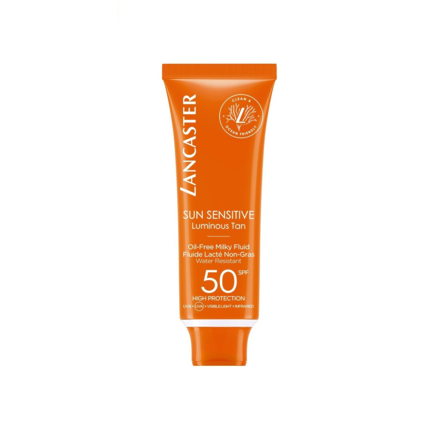 SUN SENSITIVE Солнцезащитное молочко-флюид для лица SPF50