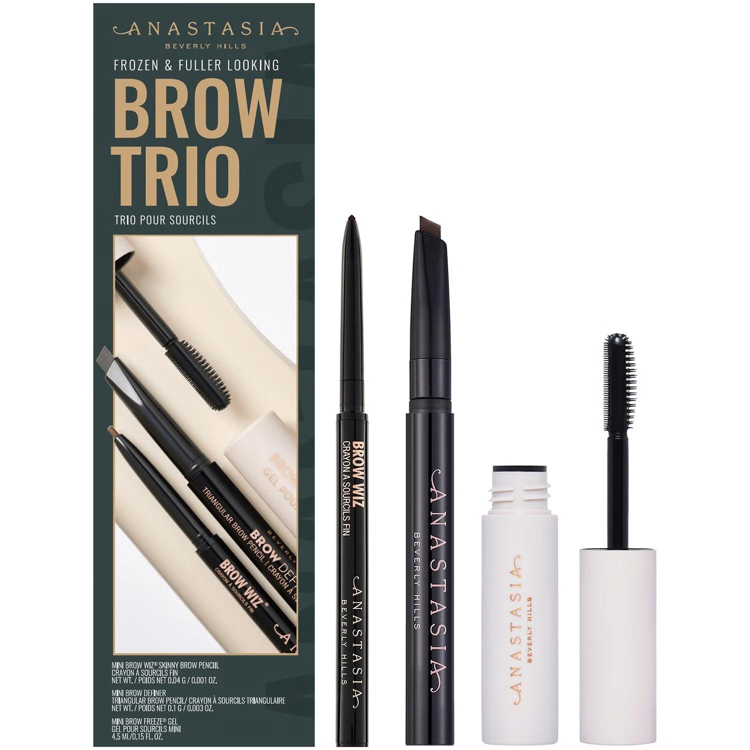 FROZEN & FULLER LOOKING BROW DARK BROWN Набор для бровей