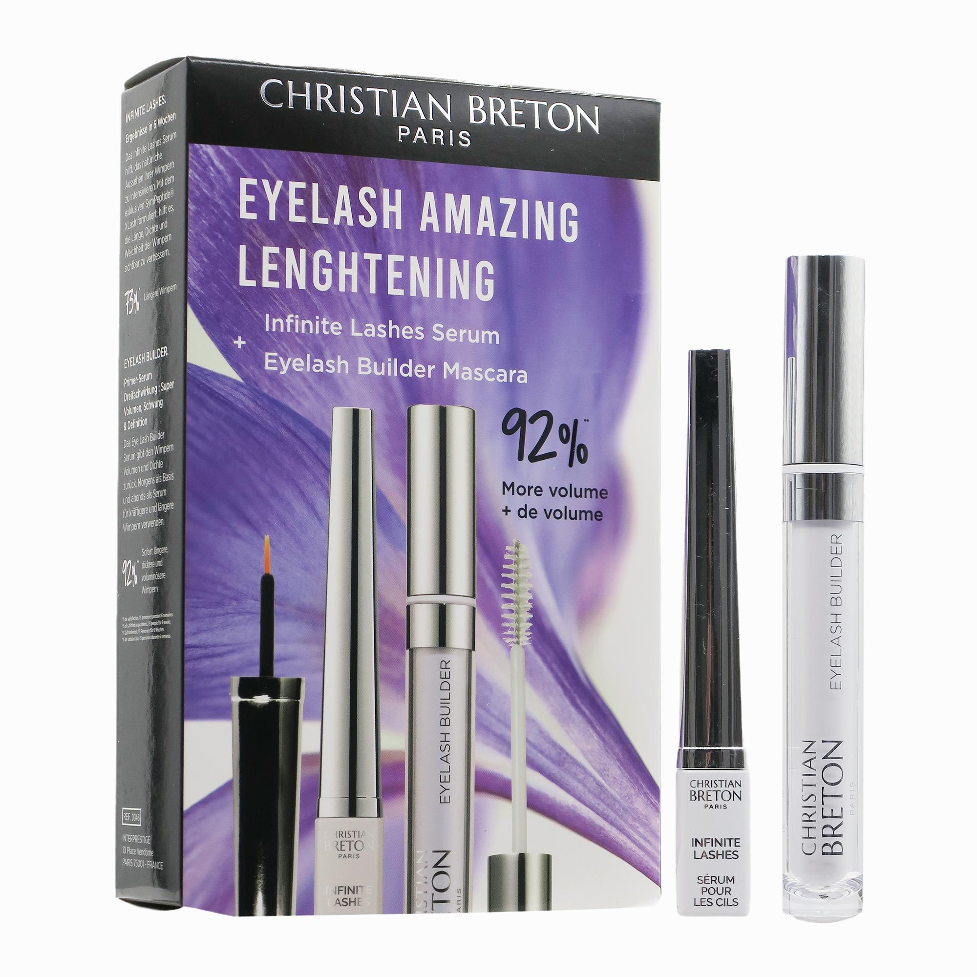 Eyelash amazing lenghtening Набор Экстремальная длина для укрепления и роста ресниц, бровей