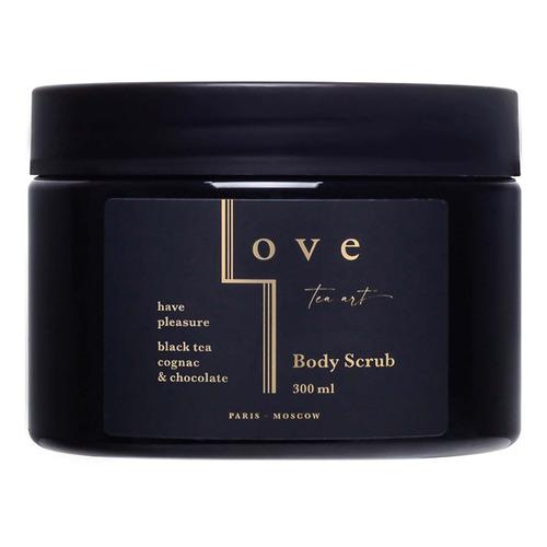 Body Scrub Black tea & Cognac, Chocolate Скраб для тела и рук черный чай, коньяк и шоколад