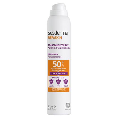 REPASKIN TRANSPARENT SPRAY Body sunscreen SPF50 Спрей солнцезащитный прозрачный для тела СЗФ50