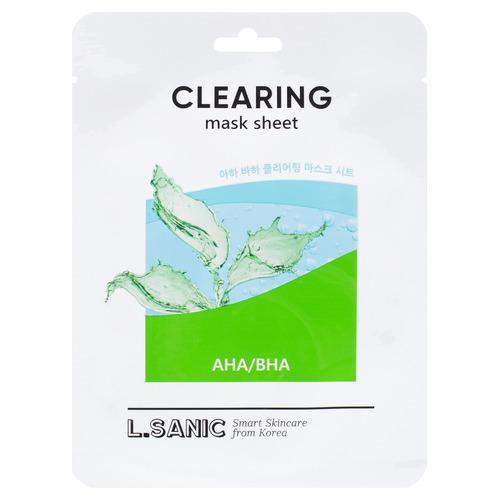 AHA/BHA clearing mask sheet Тканевая маска с AHA/BHA кислотами для очищения пор