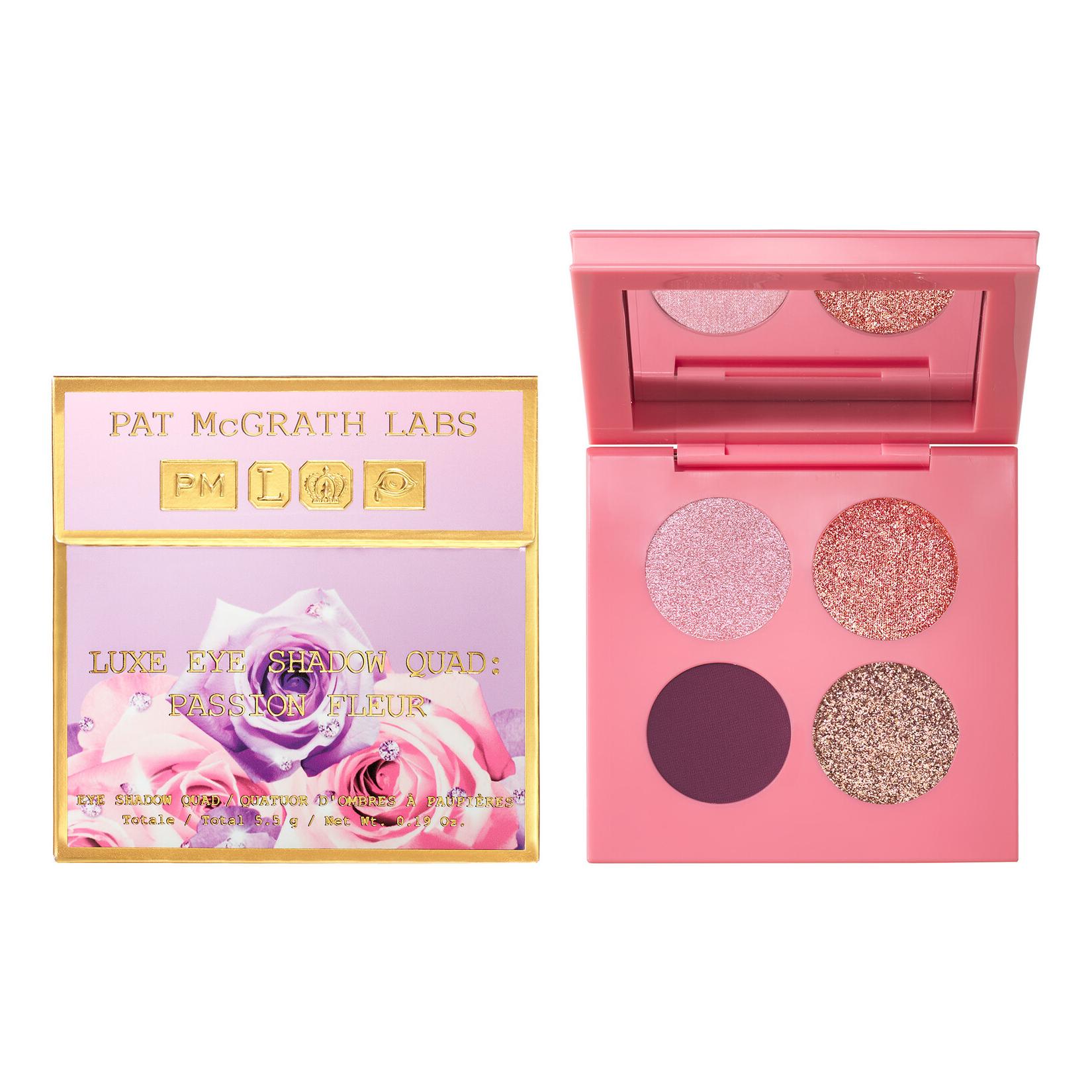 LUXE EYE SHADOW QUAD: PASSION FLEUR Палетка теней