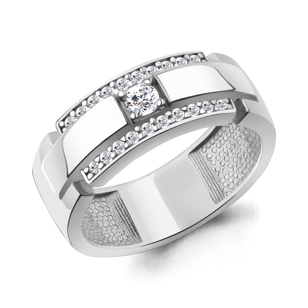 AQUAMARINE | Кольцо из серебра с фианитами