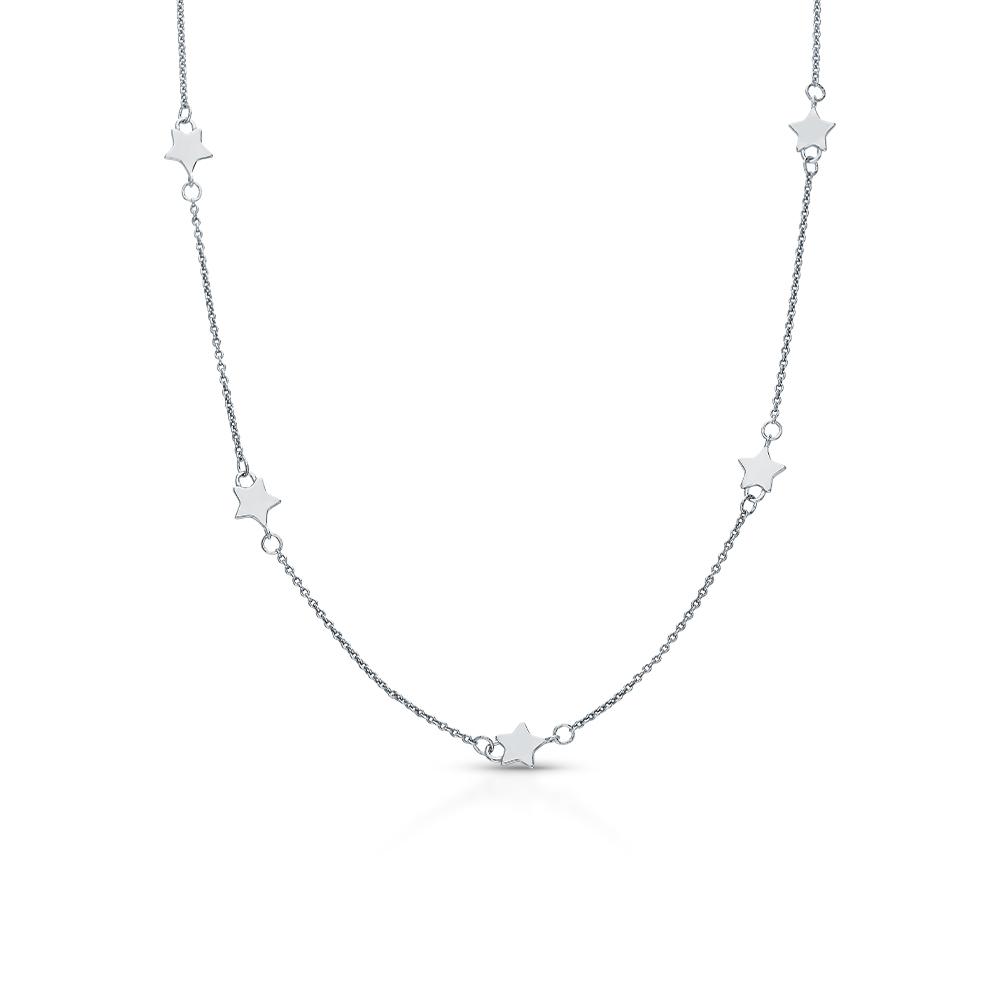 Колье из серебра