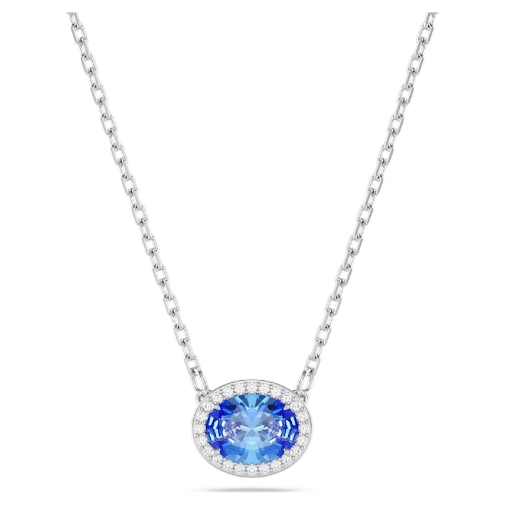 Колье из стали с кристаллами Swarovski