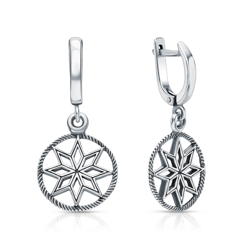 Серьги из серебра