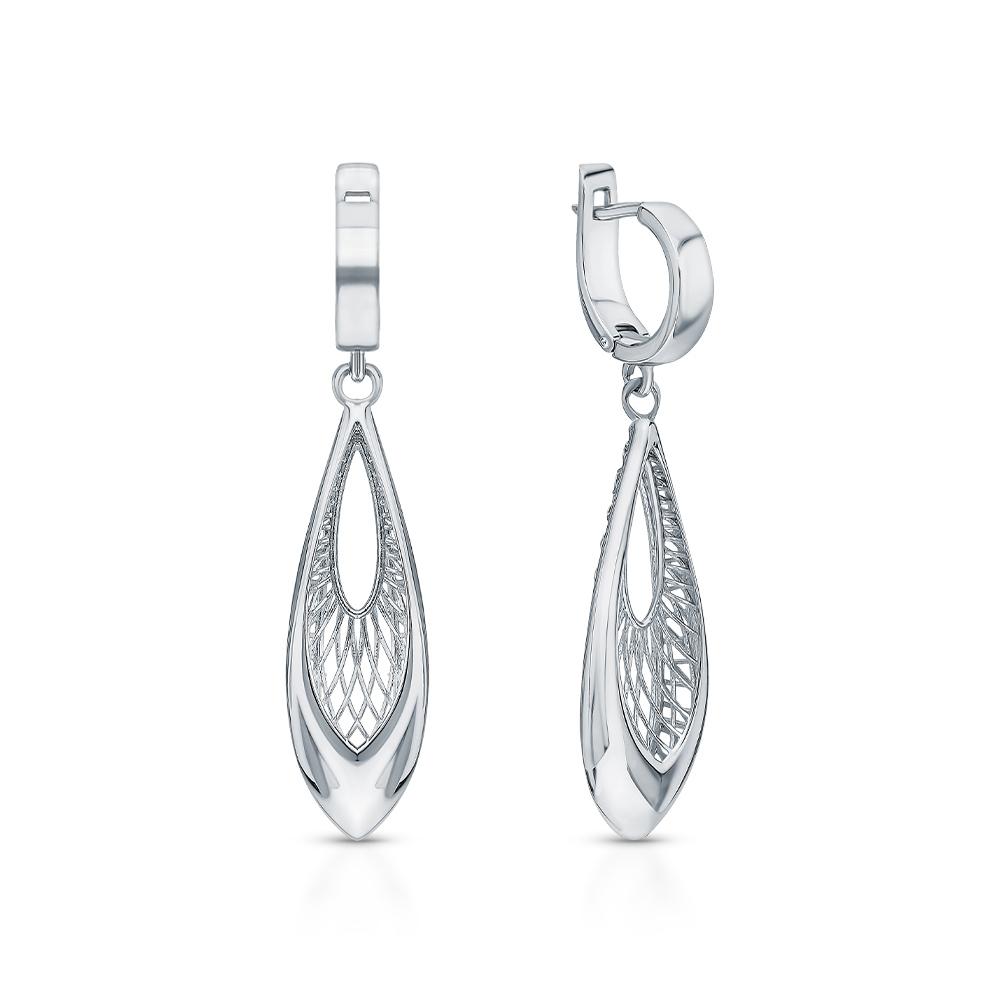 Серьги из серебра