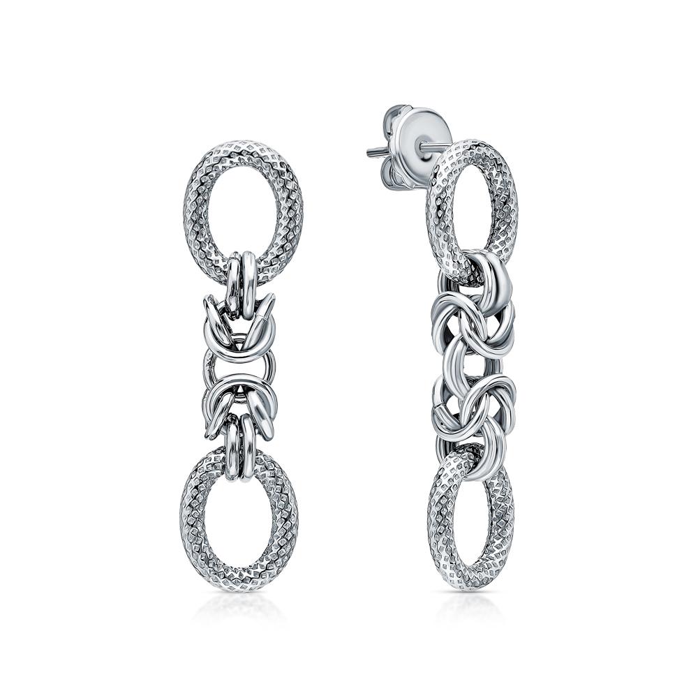 Серьги из серебра