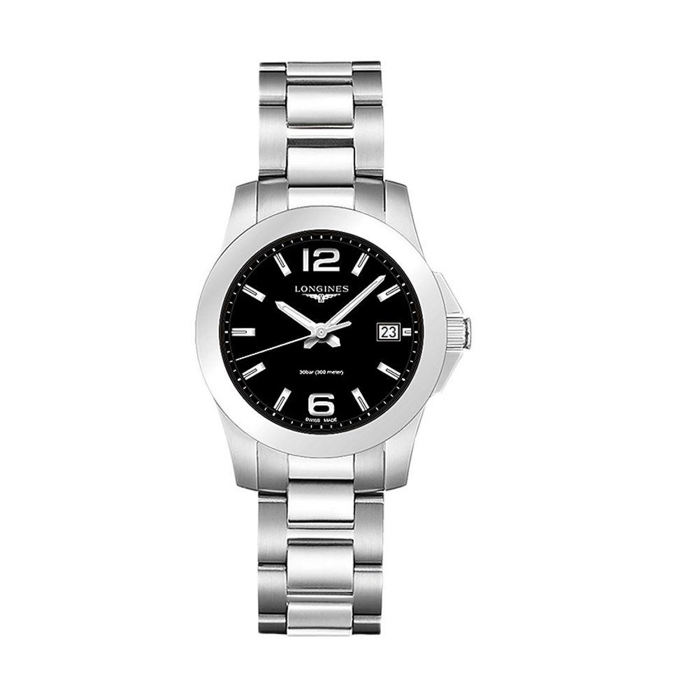LONGINES | Часы женские кварцевые LONGINES CONQUEST L3.377.4.58.6
