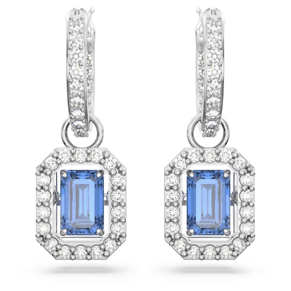 Серьги из стали с кристаллами Swarovski