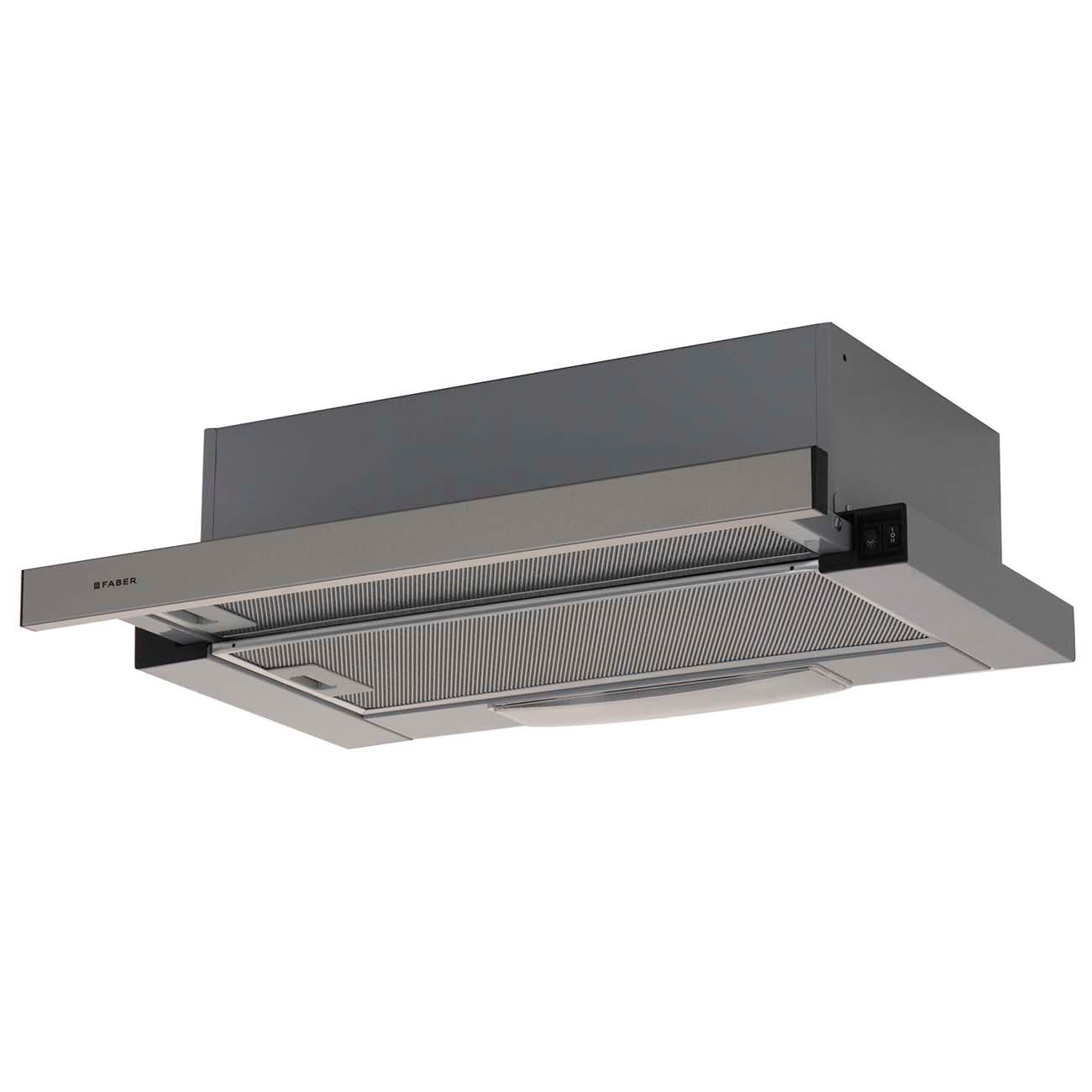 Faber | Вытяжка встраиваемая в шкаф Faber FLOX IX A60 Inox