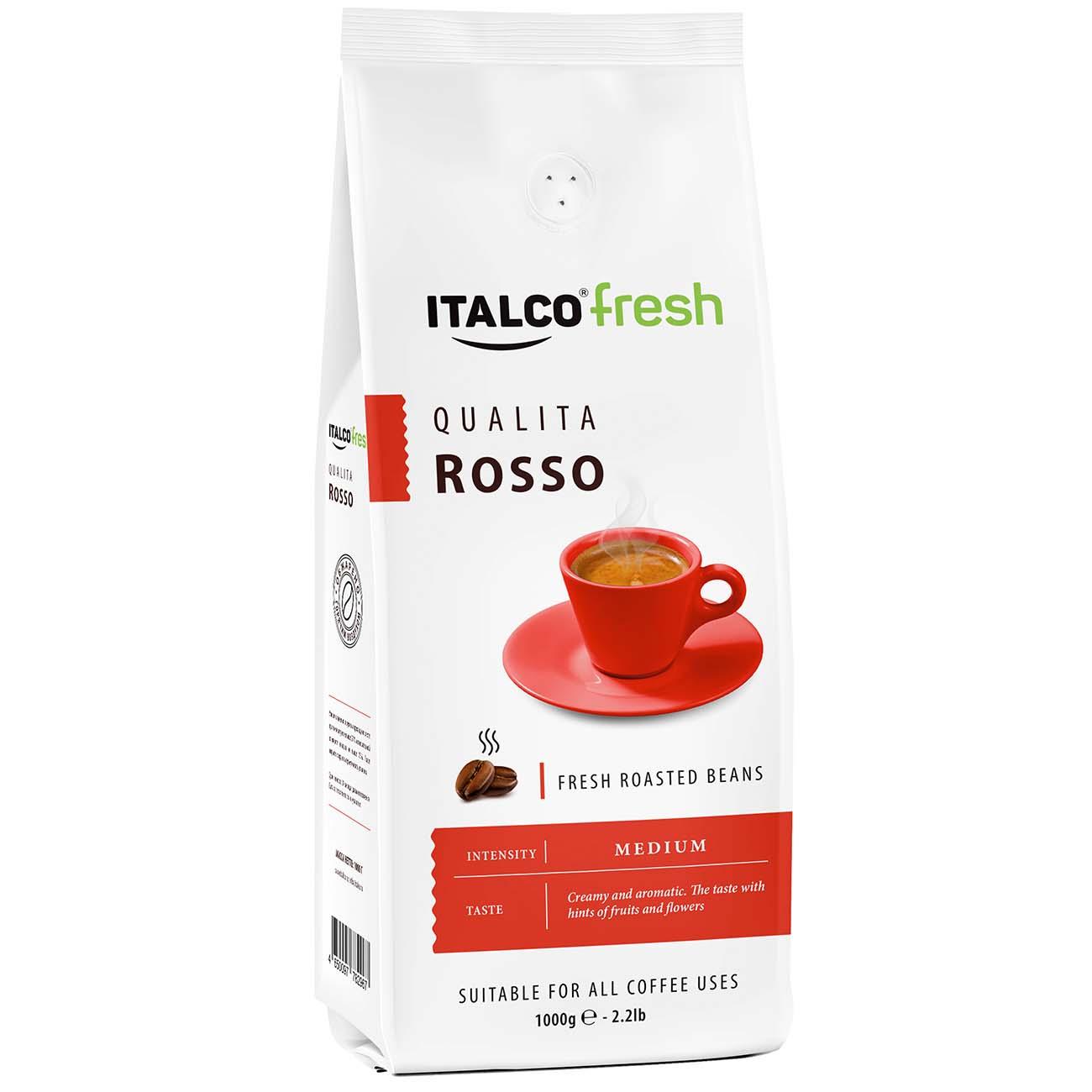 Italco | Кофе в зернах Italco Qualita Rosso,1000г