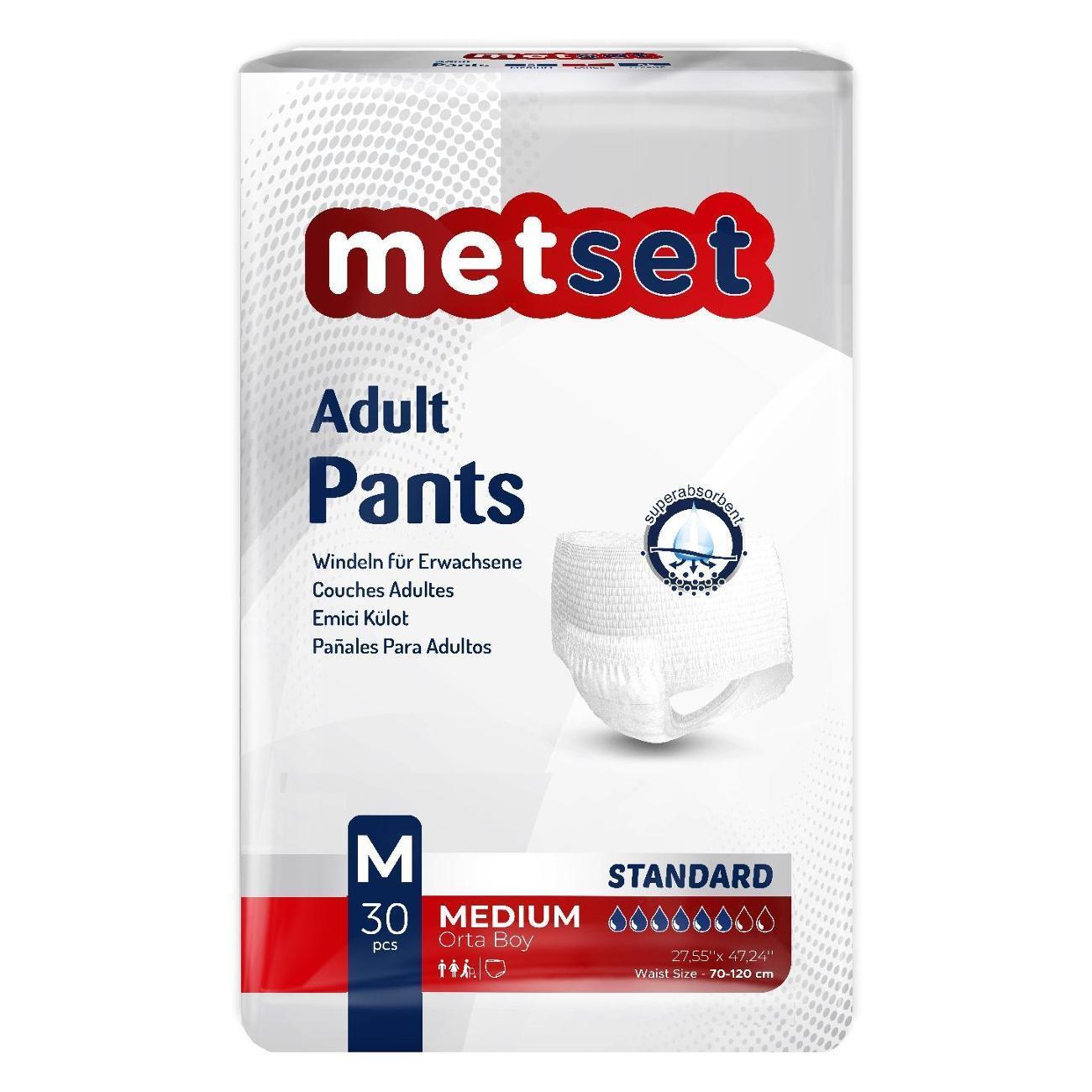 METSET | Трусы одноразовые METSET MEDIUM M30