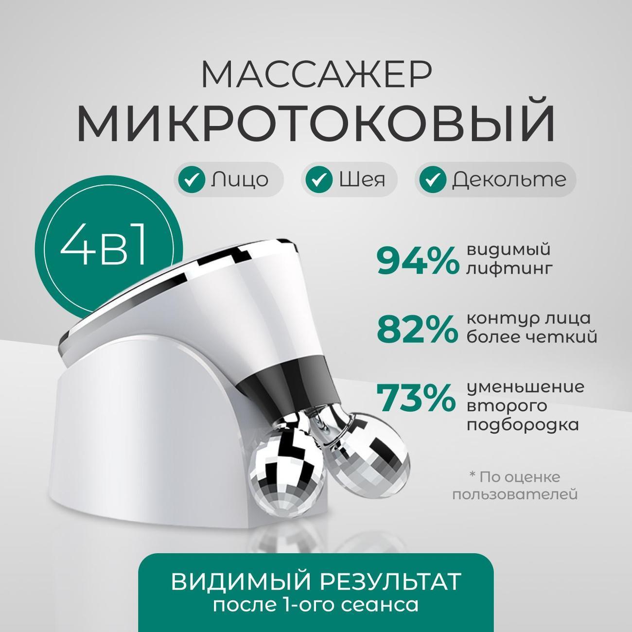 Gezatone | Микротоковый массажер для лица Gezatone Biolift m101