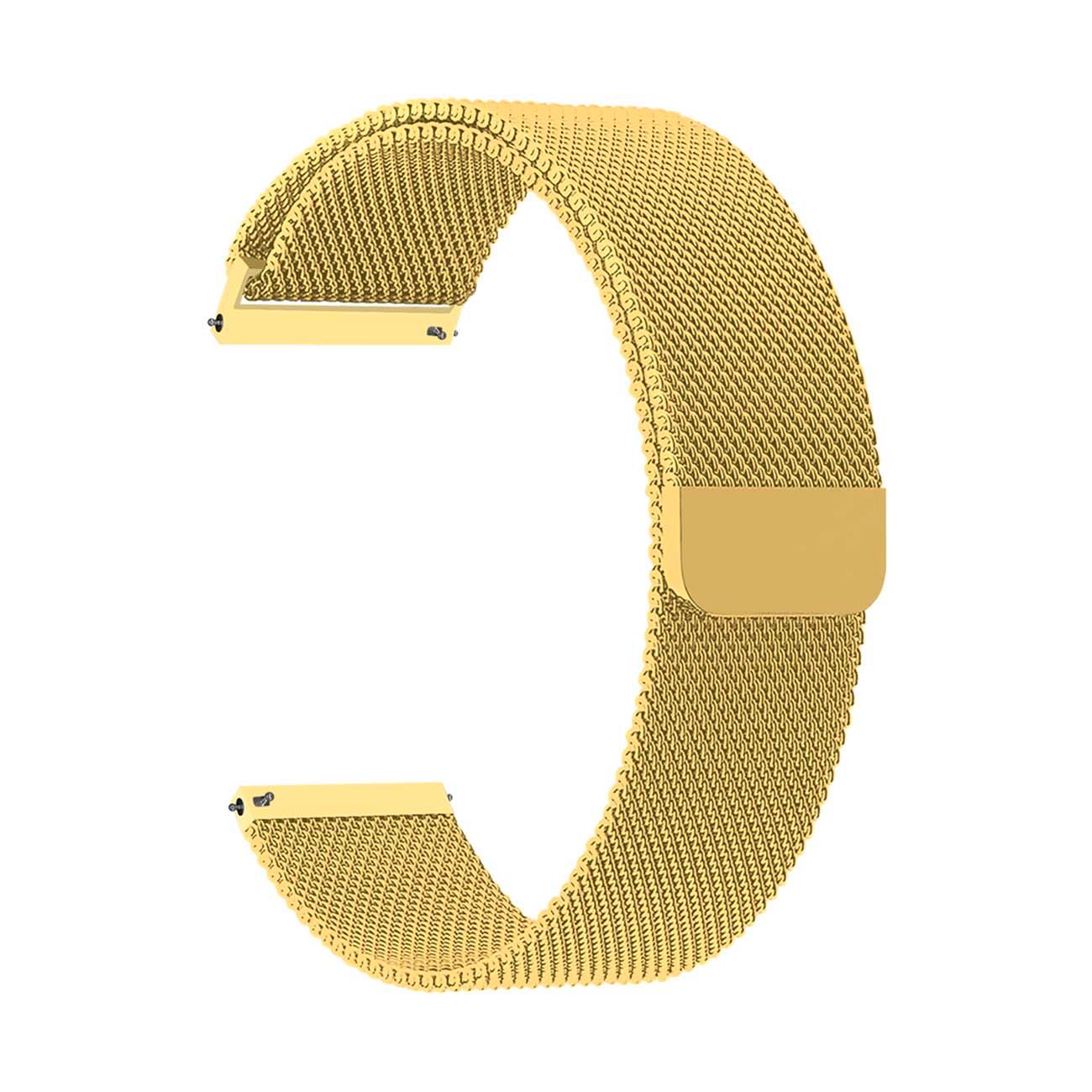 LYAMBDA | Универсальный ремешок LYAMBDA CAPELLA для часов 22 mm DS-GM-01-22-GL золотой