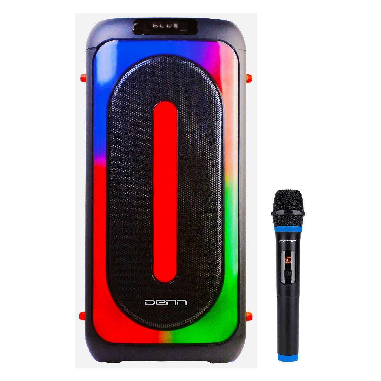 Denn | Музыкальный центр Mini Denn Partybooster STORM (DPS125)